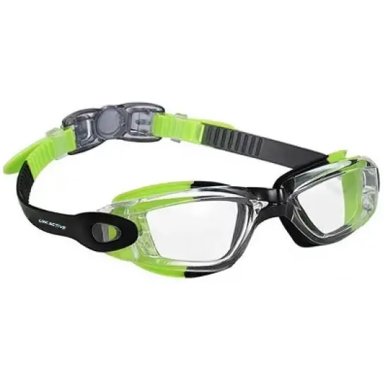 Link Active Kids Swim Goggle With Fast Clasp Technology UV Protection Leak & Fog Proof Wide View Boys & Girls Ages 3-9 image {12}