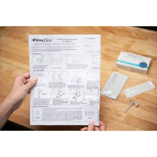 FlowFlex Covid-19 Antigen Home Test - 5ct image {5}