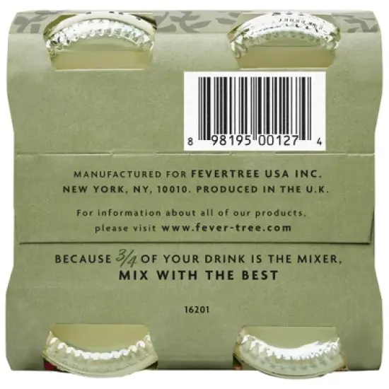 Fever-Tree Premium Ginger Beer Bottles - 4pk/200ml image {5}
