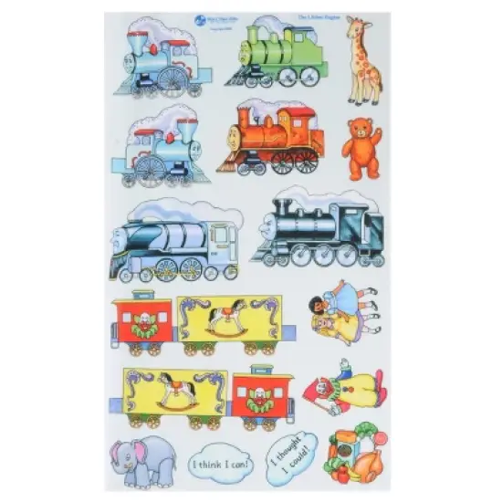 Story Time Felts The Littlest Engine That Could Felt Set- 17 Pieces image {1}