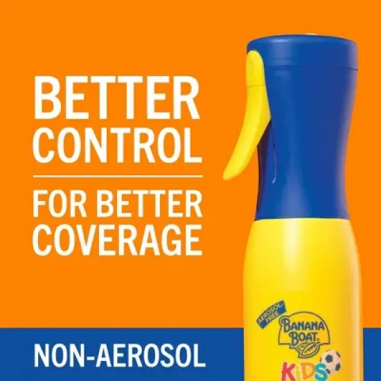 Banana Boat Kids' 360 Coverage Advanced Control Mist Sunscreen Sprayer - SPF 50 - 5.5 fl oz image {3}
