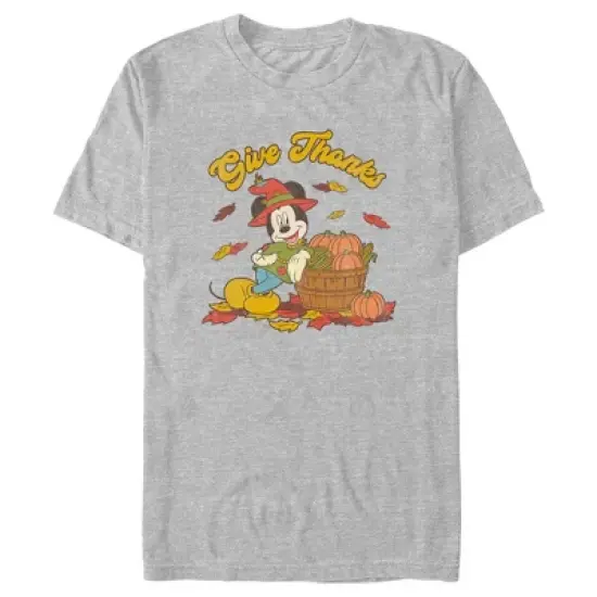 Men's Mickey & Friends Give Thanks T-Shirt image {4}