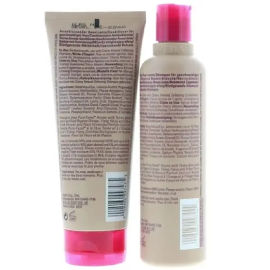 Aveda Cherry Almond Softening Shampoo, 8.5 oz & Aveda Cherry Almond Softening Conditioner, 6.7 oz DUO image {1}