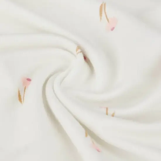 Carter's Just One You&reg; Baby Girls' 2pc Floral Comfy Soft Top & Bottom Set - Ivory image {1}