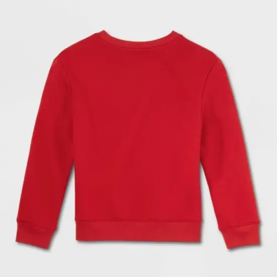 Kids' Target Matching Family Sweatshirt - Wondershop&trade; Red image {1}