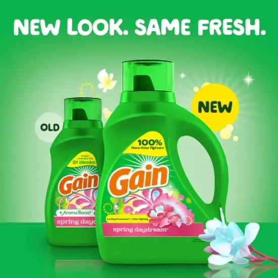 Gain Liquid Laundry Detergent - Spring Daydream - 144oz image {1}
