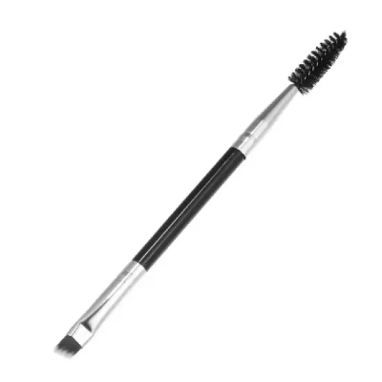 Unique Bargains Soft Double Sided Angled Eyebrow Brush Eyelash Extension Brush for Women Eye Makeup image {5}