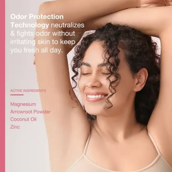 Raw Sugar Simply Deo Solid Deodorant - Beach Rose + Aloe - 2.7oz image {4}