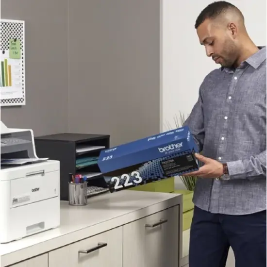 Brother TN223BK Black Toner Cartridge Standard Yield Toner image {6}
