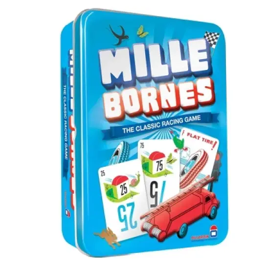 Mille Bornes The Classic Racing Game: Asmodee Strategy Board Games for 2-6 Players, Includes Instructions, 20 Min Play image {5}