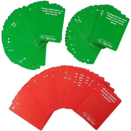 SCS Direct the World Hates the Holidays, the Adult Card Game image {1}