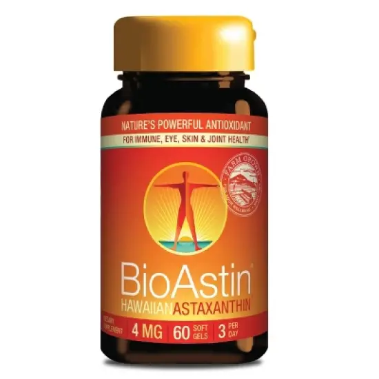 BioAstin Hawaiian Astaxanthin - Support Immune & Joint Health - Non-GMO & Farm-Direct - 4 mg image {6}