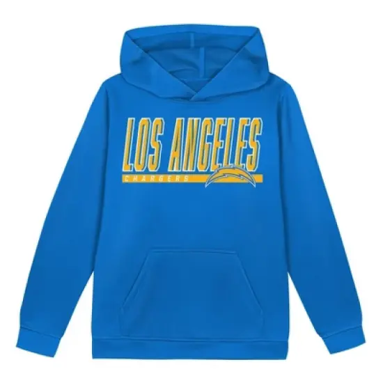 NFL Los Angeles Chargers Boys' Performance Hooded Sweatshirt image {1}