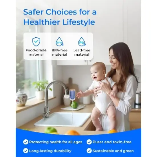 Waterdrop NSF Certified Water Filter, Replacement for All PUR&reg; ,3 Count image {3}