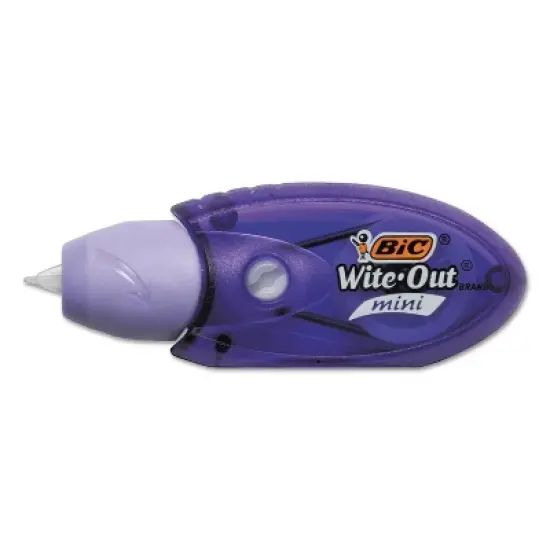 Bic Wite-Out Mini Twist Correction Tape Non-Refillable 1/5" x 314" 2/Pack WOMTP21 image {1}