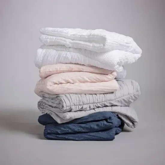 Trend Lab Simply White Crib Bedding Set - 3pc image {5}