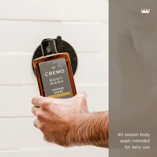 Cremo Vintage Suede Body Wash - 16 fl oz image {5}