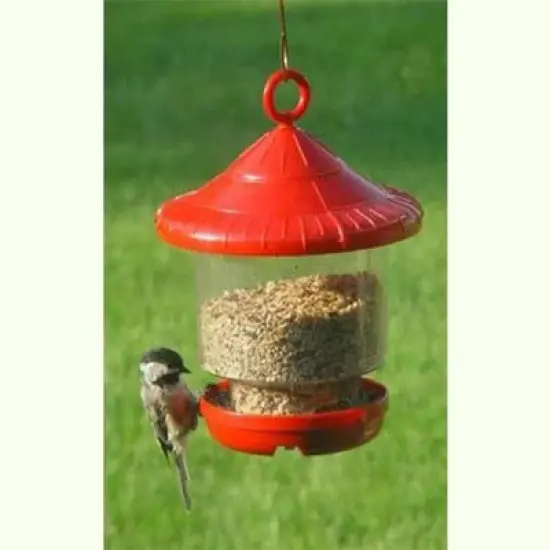 Songbird Essentials Red Clingers Only Bird Feeder (8.5" Tall) image {2}