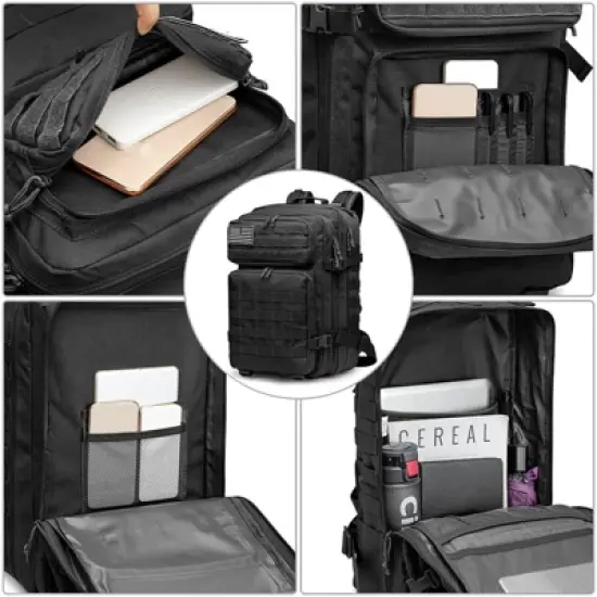 45L Military Tactical Backpack 3 Day Assault Survival Molle Pack Bug Out Bag Travel Fishing Backpack Rucksack image {3}