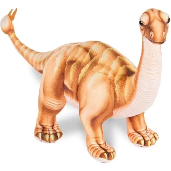 Underwraps Real Planet Shunosaurus Brown 26 Inch Realistic Soft Plush image {1}