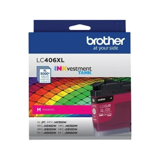 Brother LC406XL Magenta High Yield Ink Cartridge LC406XLMS image {7}