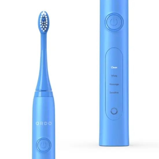 ORDO Sonic+ Electric Toothbrush & Charging Travel Case - Arctic Blue image {1}