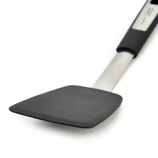 BergHOFF Graphite Non-stick Silicone Flexible Turner 12.5", Recycled Material image {1}