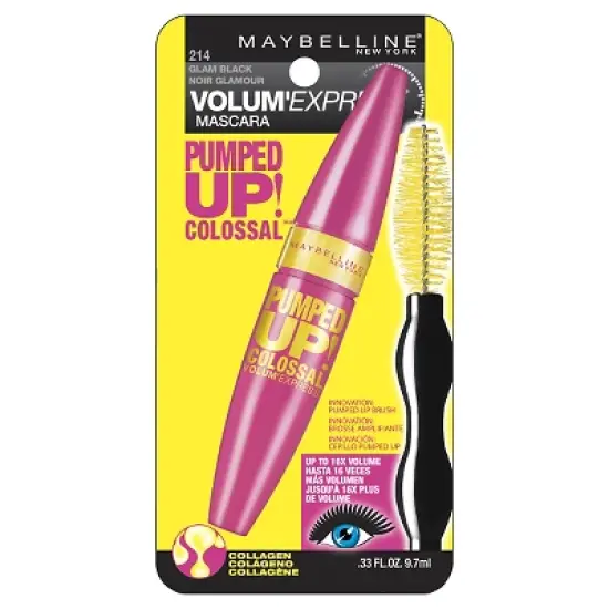 Maybelline Volum' Express Pumped Up! Colossal Mascara image {1}