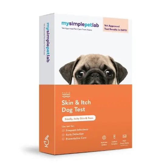 MySimplePetLab Dog Skin & Itch Test Kit image {4}