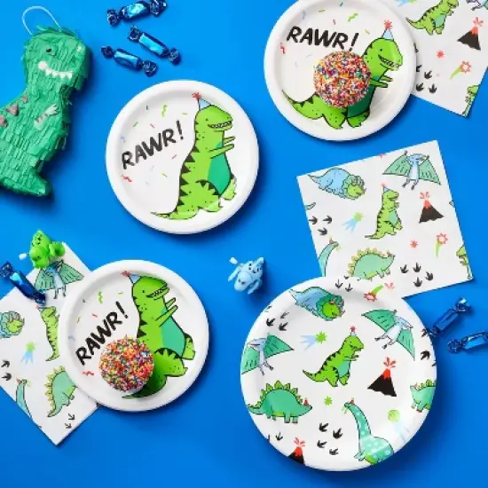 30ct Dinosaur Lunch Napkins - Spritz&trade; image {1}