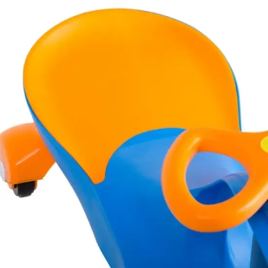 Toy Time Kids' Zig Zag Wiggle Car - Blue/Orange image {5}