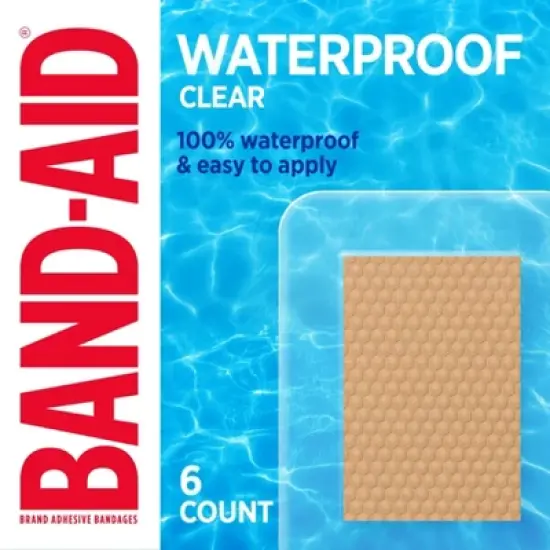 Band-Aid Brand Adhesive Waterproof Bandages - Jumbo - 6ct image {8}