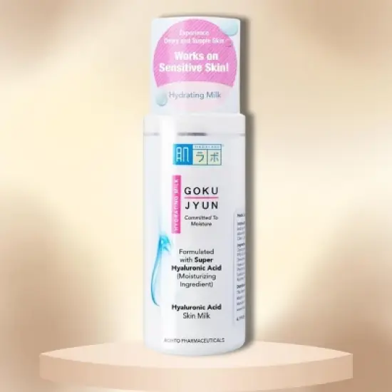 Rohto Hada Labo Gokujyun Hyaluronic Milky Lotion | Super Hyaluronic Acid Milk #4987241127054 (4.73 oz) image {1}