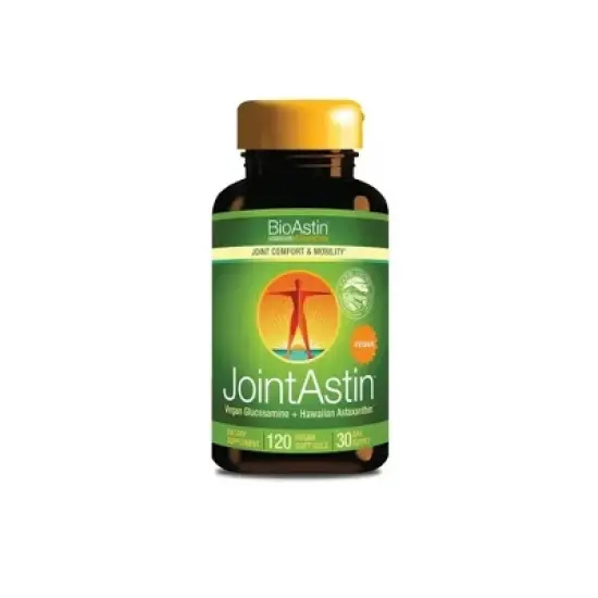 BioAstin JointAstin Hawaiian Astaxanthin - Vegan Eye & Immune Support - Non-GMO & Farm-Direct - 12 mg, 120 Softgels image {6}