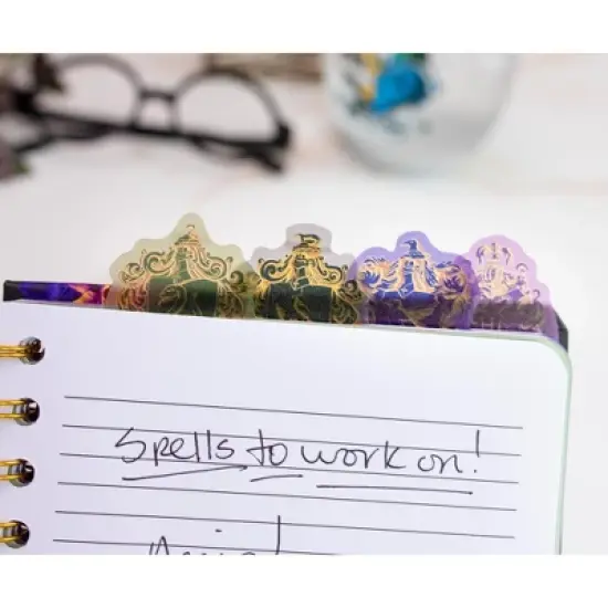 Silver Buffalo Harry Potter Hogwarts Crests 5-Tab Spiral Notebook Journal image {4}