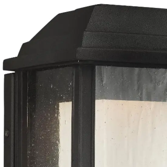 Generation Lighting McHenry 11 1/4" High Black LED Outdoor Wall Light image {2}