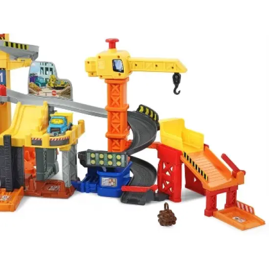 VTech Go! Go! Smart Wheels Speedy Spiral Construction Tower Track Set image {12}