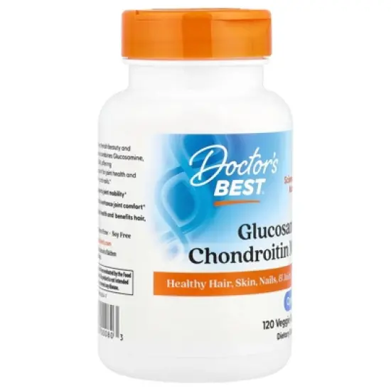 Doctor's Best Glucosamine Chondroitin MSM, 120 Veggie Capsules image {3}