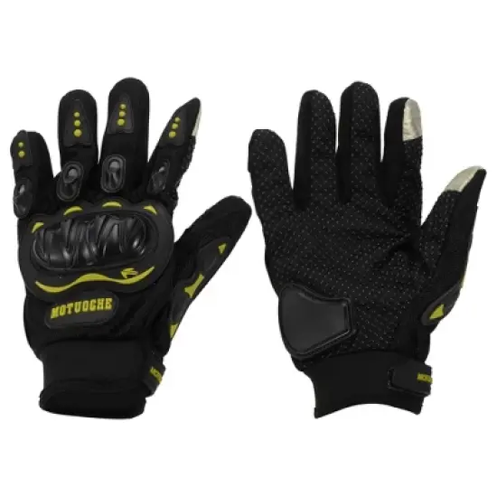 Unique Bargains Motorcycle Cycling Gloves Full Finger 1 Pair image {8}