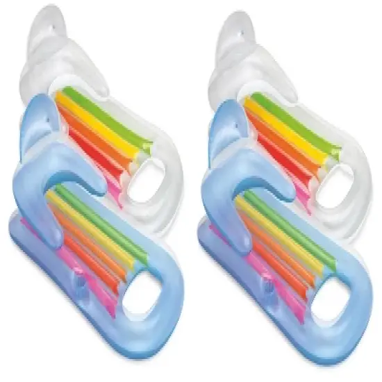 Intex King Kool Lounge Swimming Pool Lounger with Headrest (4 Pack) image {1}