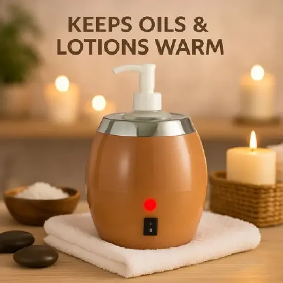 Royal Massage Oil/Lotion Bottle Warmer w/Auto-Temperature image {3}