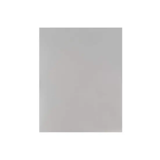 JAM Paper 2-Pocket Presentation Folders Silver Glossy 100/Box 385GSIB image {4}