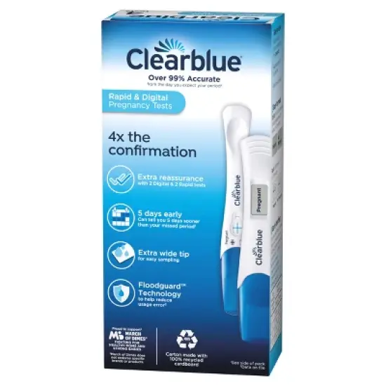 Clearblue Pregnancy Test Combo Pack image {11}