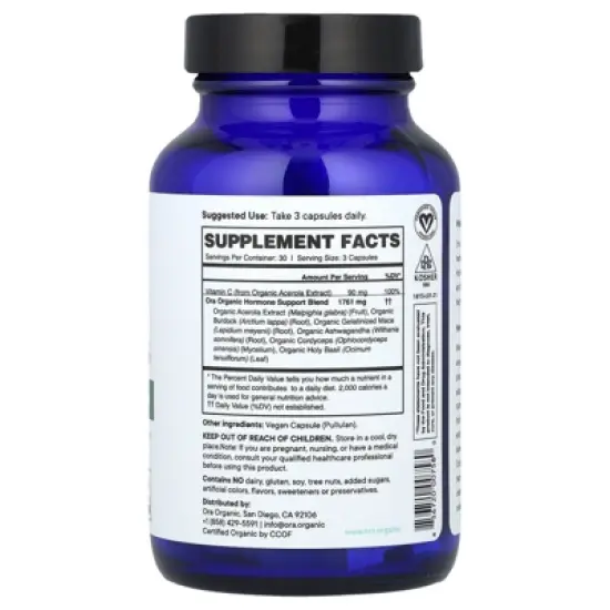 Ora Hormonious, Hormonal Balance & Support, 90 Capsules image {1}