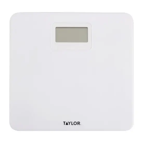 Taylor&reg; Precision Products Digital Plastic Bath Scale, White, 330-Lb. Capacity image {5}