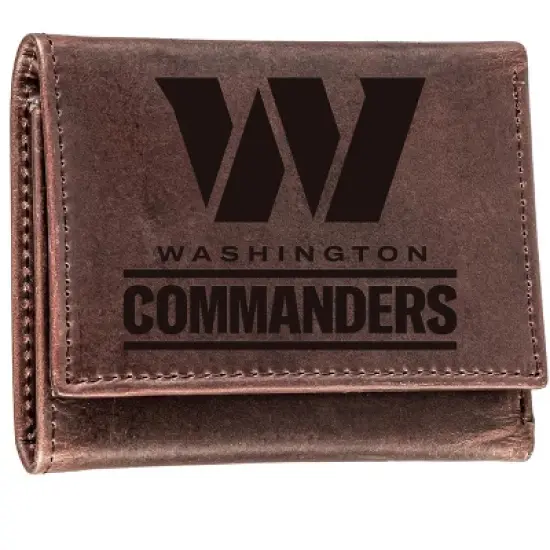 Evergreen Washington Commanders Crazy Horse Collection Tri-Fold Wallet image {1}