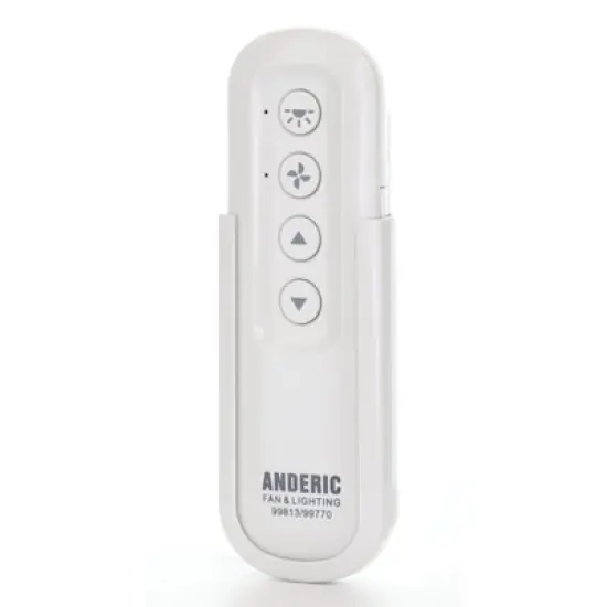 Anderic 99770 Replacement Ceiling Fan Remote Control for Hunter & Fanimation 99813, 99770, 99732, 99392, and more image {1}