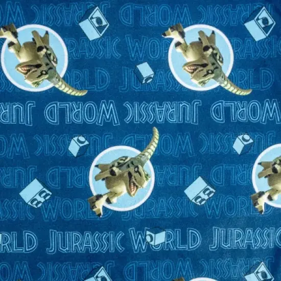 Boys' LEGO Jurassic World Coat Pajama Set - Blue image {3}