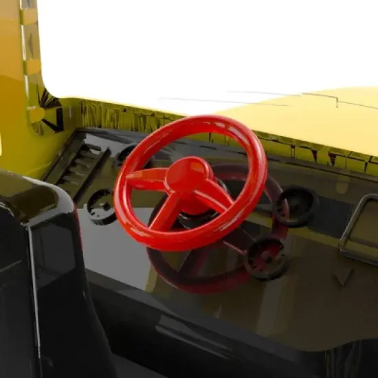 DRIVEN by Battat RC School Bus: Remote Control Vehicle for Fine Motor Skills, Battery-Powered Toy Bus image {9}