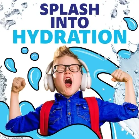 Capri Sun Roarin' Waters Fruit Punch Wave Flavored Water - 10pk/6 fl oz Pouches image {5}